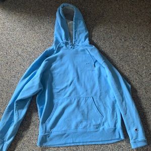 Light blue champion hoodie
